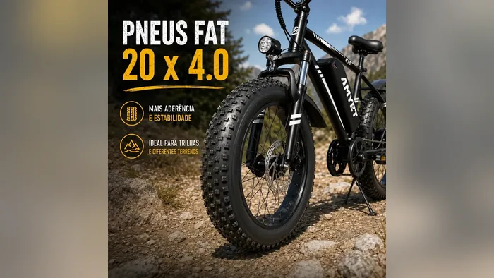 Pneus fat 20 x 4.0 da Amyet K10