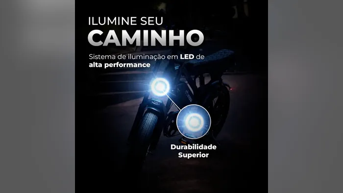 Farol de LED da Inow V40 Pro