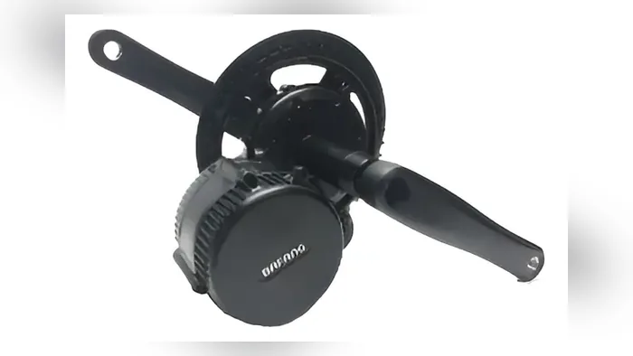 Motor central Bafang BBS02 de 350 W com pedivela